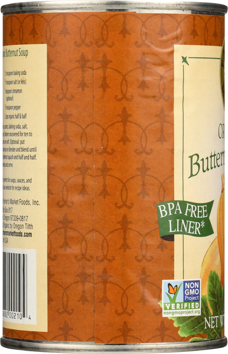 FARMER'S MARKET: Organic Butternut Squash, 15 oz