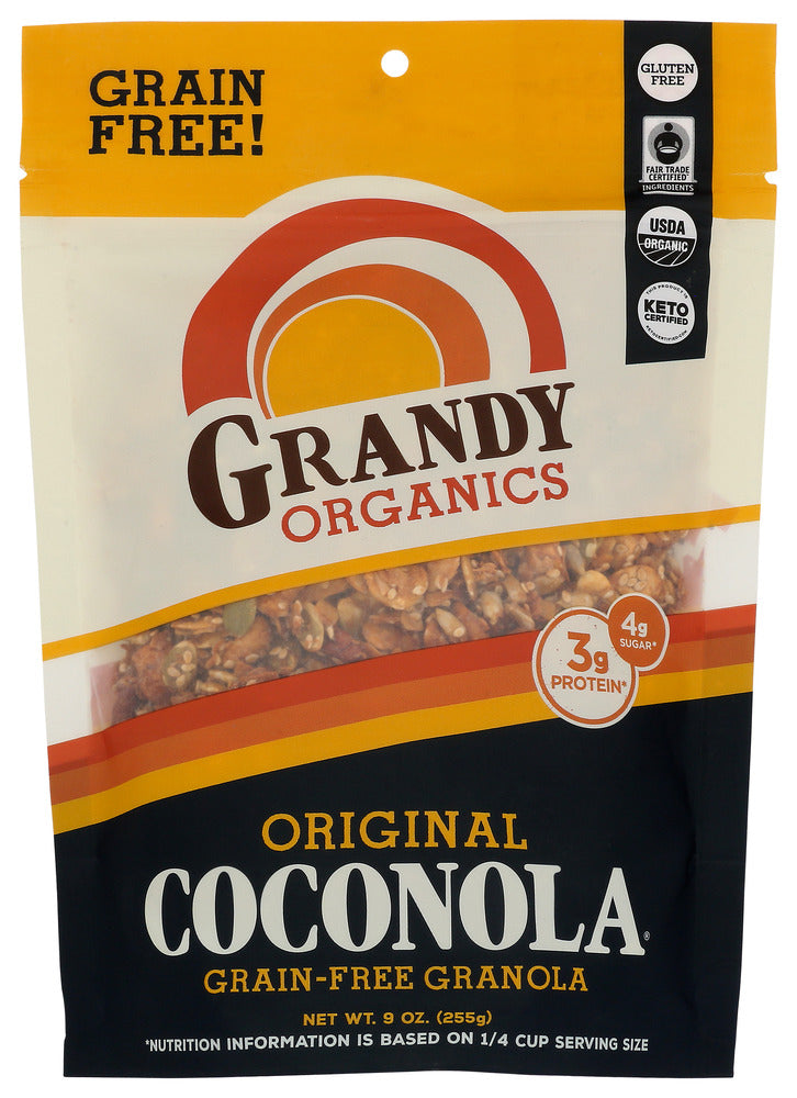 GRANDY OATS: Original Coconola Grain Free Granola, 9 oz - No Brand For Less