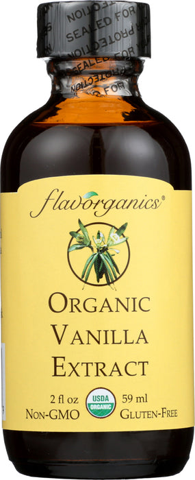 From the finest imported vanilla beans in the world, Flavorganics® Organic Vanilla Extract is great for any baking recipe. Add a tablespoon to your family's secret pancake mix.