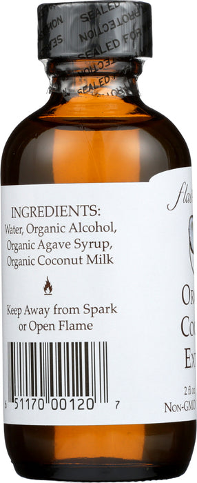 FLAVORGANICS: Extract Coconut Organic, 2 oz