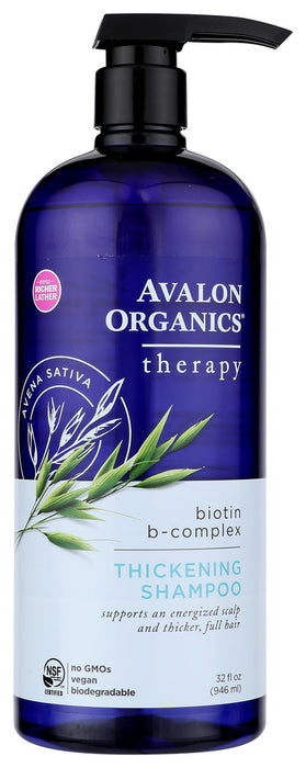 A carefully balanced blend of biotin, saw palmetto, quinoa protein and vitamin E work in harmony to:

Help build body in fine, thinning hair
Stimulate the scalp to encourage hair growth
Cleanse and nourish hair from follicle through entire shaft
Strengthen hair strands

The result: hair that feels thicker and softer with added volume.
