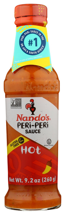 NANDO: Peri Peri Sauce Hot, 9.1 oz