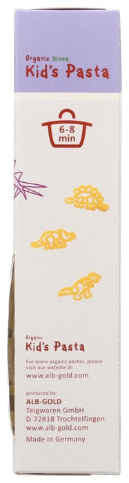ALB GOLD: Organic Kids Dinosaur Shapes Pasta, 10.6 oz