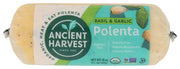 Polenta. It's warm. It's satisfying. And it's typically a total pain in the pot to cook. But with our ready-made Polentas, you can fill your family's plates with plenty of rich flavor paired with zero fuss. If you love polenta, but don't love the time it takes to cook, our organic, ready-made Food Merchants Basil &amp; Garlic Polenta is right up your alley. Microwave it, saut it, fry it, bake it, broil it or grill it. But no matter what, we know you'll enjoy it.