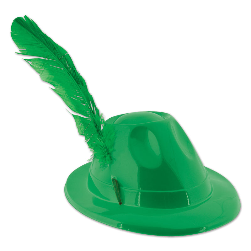 Plastic Alpine w/Feather by Beistle for Oktoberfest Plastic