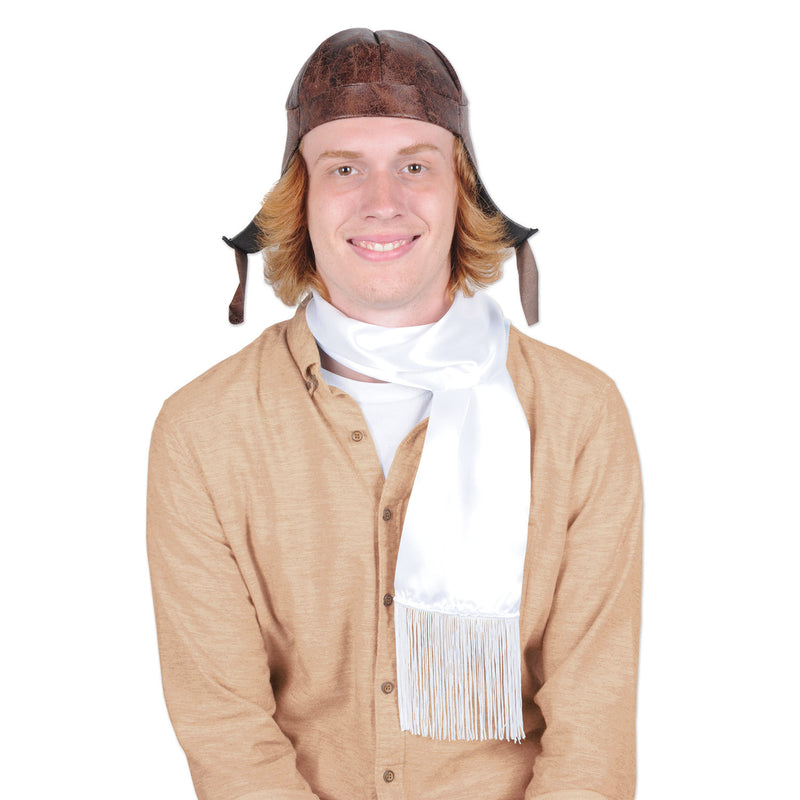 Aviator Hat & Scarf Set – (1/Pkg)