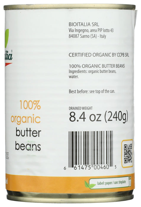 BIOITALIA: Butter Beans, 14 oz