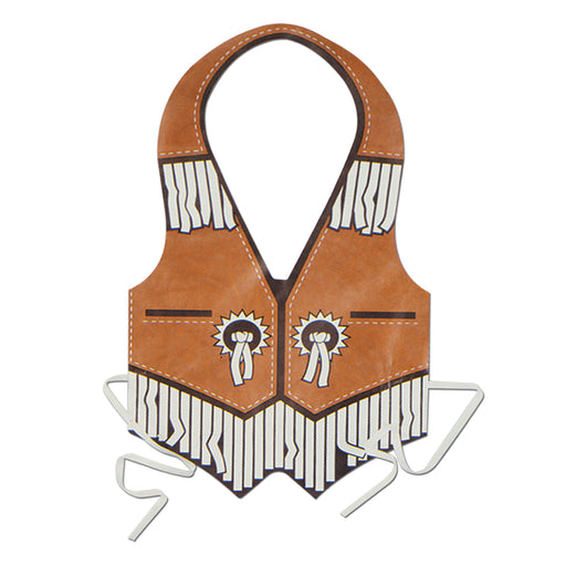Pkgd Plastic Western Vest – (1/Pkg) by Beistle for Western Vests