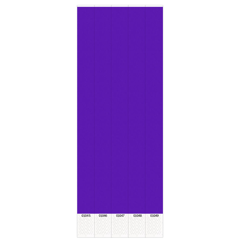 Solid Color Wristbands – ¾" x 10" – (100/Pkg) by Beistle for General Occasion Wristbands
