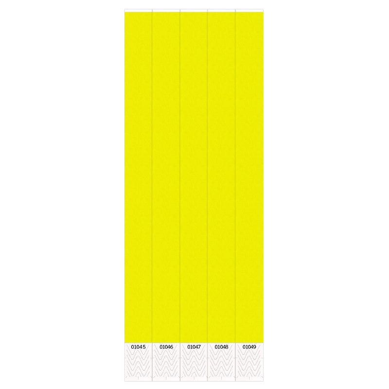 Solid Color Wristbands – ¾" x 10" – (100/Pkg) by Beistle for General Occasion Wristbands