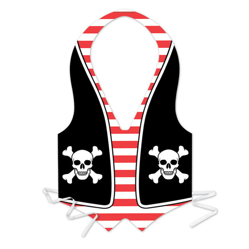 Pkgd Plastic Pirate Vest – (1/Pkg) by Beistle for Pirate Vests