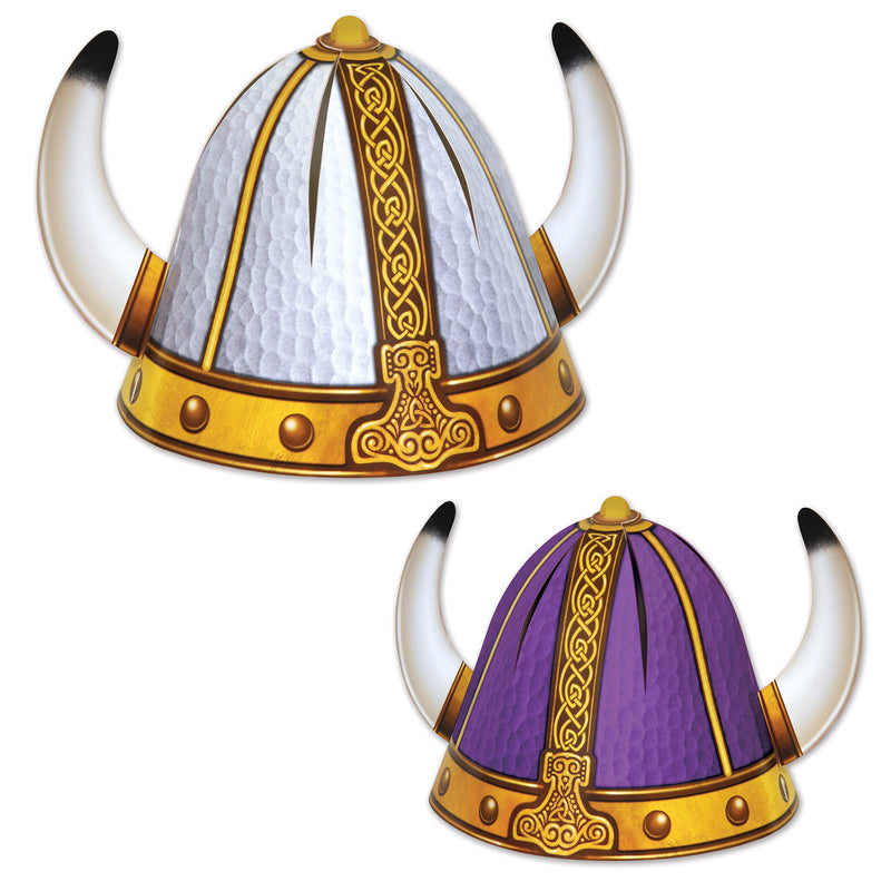 Viking Helmets – (4/Pkg)