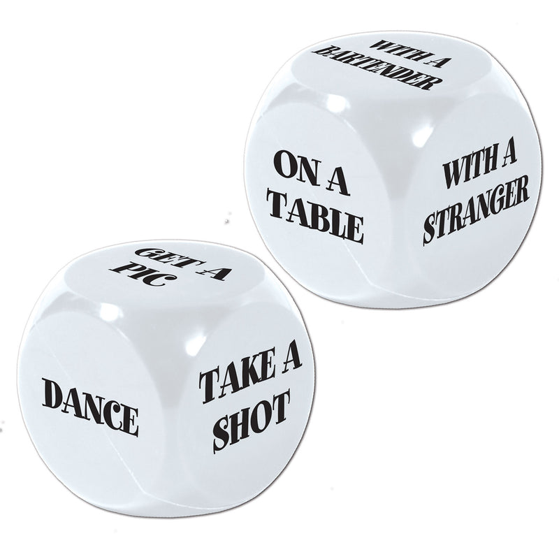 "21st" Birthday Decision Dice Game – (1/Pkg)