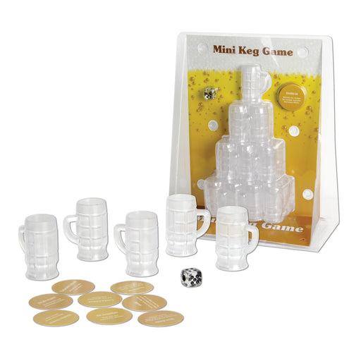 Mini Keg Game – (1/Box) by Beistle for 21st Birthday Games