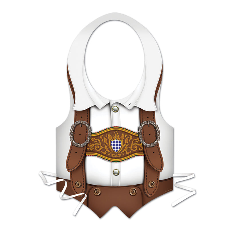 Plastic Oktoberfest Vest by Beistle for Oktoberfest Vests