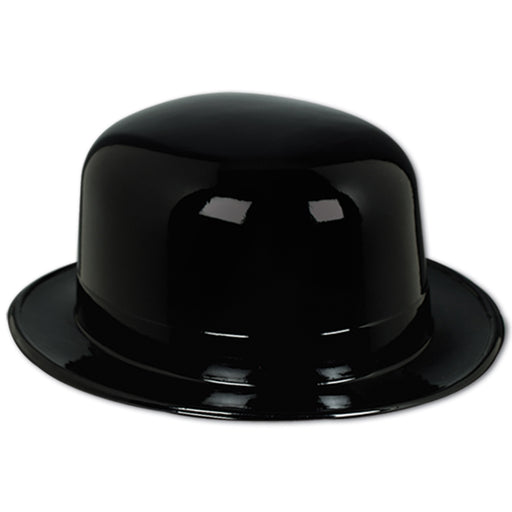 Black Plastic Derby by Beistle for General Occasion Plastic
