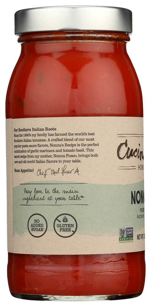 CUCINA ANTICA: Sauce Pasta Nonna Recipe, 25 oz - No Brand For Less 