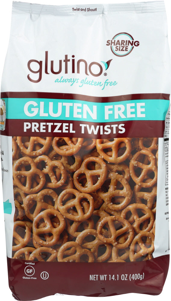 GLUTINO: Gluten Free Pretzel Twists, 14.1 oz - No Brand For Less