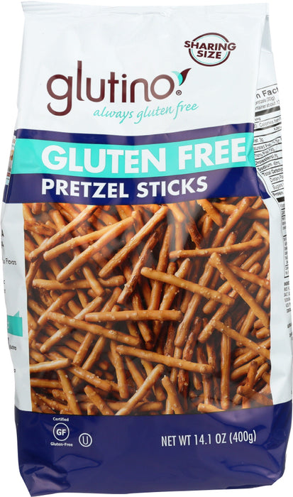 GLUTINO: Gluten Free Pretzel Twists, 14.1 oz - No Brand For Less 