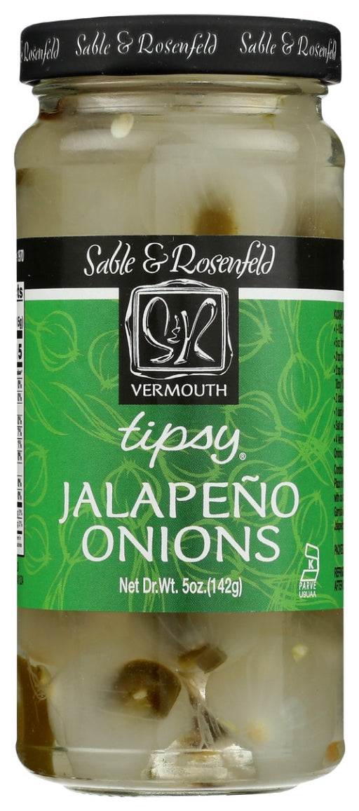 SABLE AND ROSENFELD: Vermouth Jalapeno Tipsy Onions, 5 oz