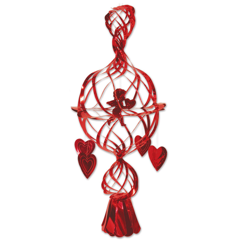 Metallic Cupid & Heart – 29" – (1/Pkg)