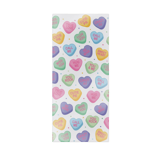 Candy Heart Cello Bags – 4" x 9" x 2" – (25/Pkg) by Beistle for Valentines Cello Bags