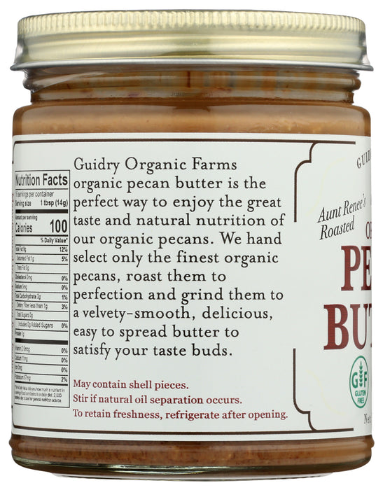 GUIDRY ORGANIC FARMS: Organic Butter Pecan, 8 oz