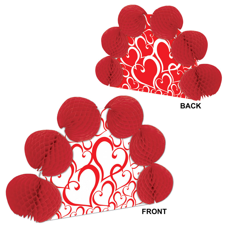 Valentine Pop-Over Centerpiece – 10" – (1/Pkg) by Beistle for Valentines Tissue
