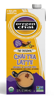 OREGON CHAI: Tea Chai Latte Sugar Free Original, 32 oz