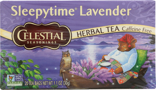 CELESTIAL SEASONINGS: Sleepytime Lavender Tea, 20 bg
