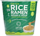 Our delicious ramen soup cups are a modern twist on the traditional Asian cup of noodles, but with whole grain never-fried organic brown rice noodles.Ready-to-eat in just 3 minutes and made without any artificial flavors, colors or preservatives. Enjoy them at work, at school, and even while traveling.