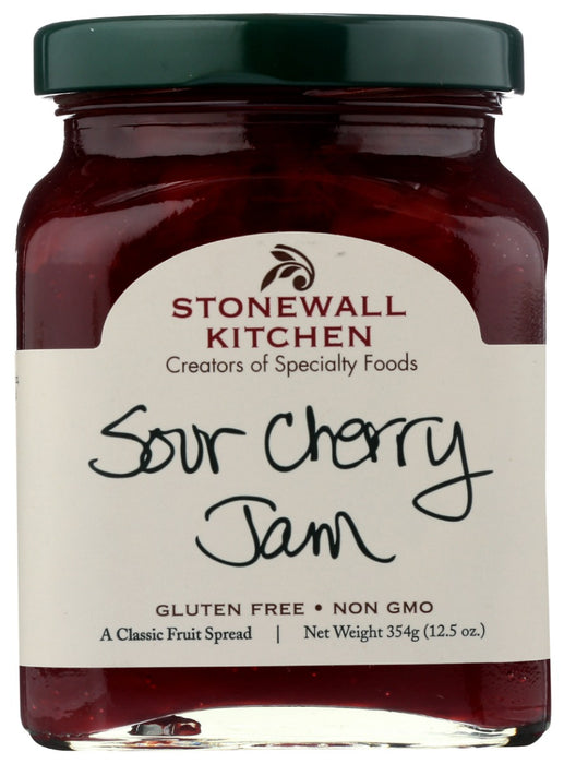 STONEWALL KITCHEN: Sour Cherry Jam, 12.5 oz