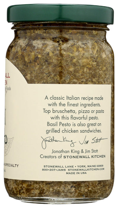 STONEWALL KITCHEN: Basil Pesto, 8 oz
