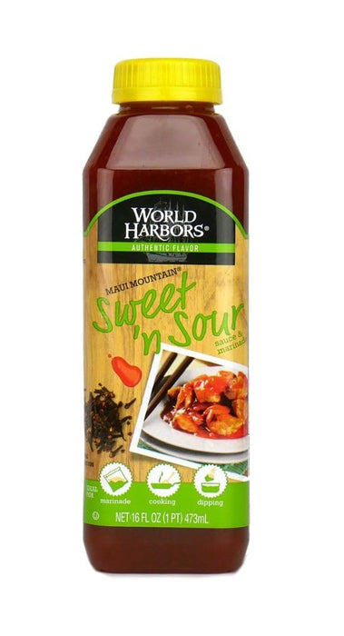WORLD HARBORS: Sauce Maui Mountain Sweet 'n Sour, 16 oz