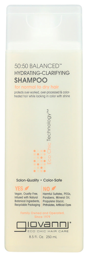 GIOVANNI COSMETICS: 50 50 Balance Shampoo, 8.5 oz - No Brand For Less