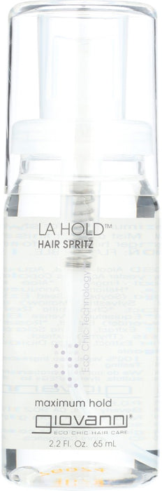Spray this hard-holding mist all over your finished style for total control. Holds hair hard and in place all day. Retains style and adds shine. Washes out easily, leaving a conditioned feel.