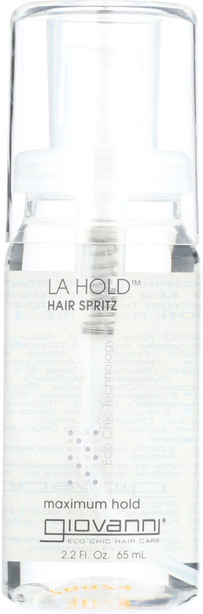 Spray this hard-holding mist all over your finished style for total control. Holds hair hard and in place all day. Retains style and adds shine. Washes out easily, leaving a conditioned feel.