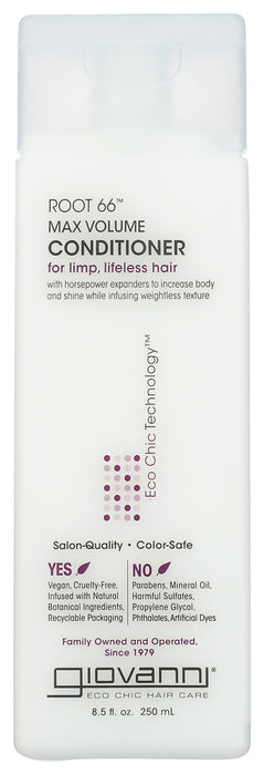 Giovanni Root 66 Max Volume Conditioner, 8.5 Oz