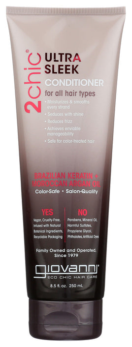 Charged with our own Dual Smoothing Complex of moroccan argan oil + brazilian phyto-keratin for Ultra-Sleek results.