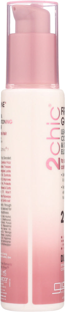 GIOVANNI COSMETICS: 2Chic Frizz Be Gone Leave-In Conditioner & Styling Elixir Shea Butter & Sweet Almond Oil, 4 oz - No Brand For Less