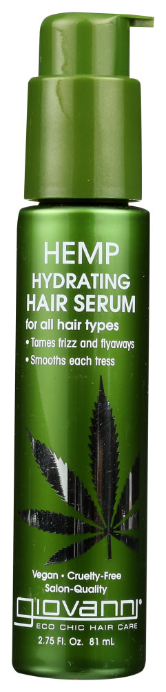 GIOVANNI COSMETICS: Hemp Hydrating Hair Serum, 2.75 oz - No Brand For Less