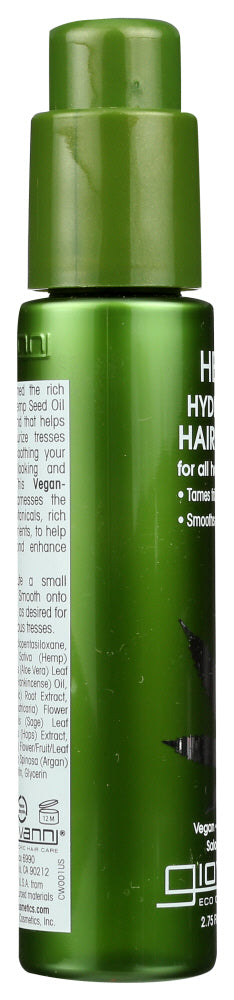 GIOVANNI COSMETICS: Hemp Hydrating Hair Serum, 2.75 oz - No Brand For Less