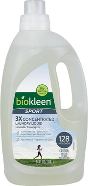 Sweat, dirt and grass are no match for our Sport Laundry Liquid. Made with special enzymes that target and neutralize odors caused by perspiration, plant-based surfactants and extracts of eucalyptus and lavender. Give odors and dirt the red card.