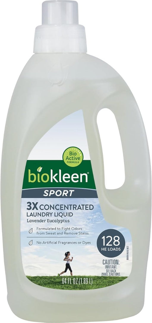 Sweat, dirt and grass are no match for our Sport Laundry Liquid. Made with special enzymes that target and neutralize odors caused by perspiration, plant-based surfactants and extracts of eucalyptus and lavender. Give odors and dirt the red card.