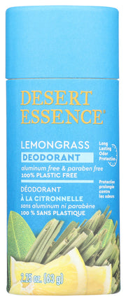 DESERT ESSENCE: Lemongrass Deodorant, 2.25 oz