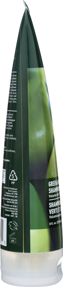 DESERT ESSENCE: Organics Shampoo Green Apple and Ginger, 8 oz - No Brand For Less 