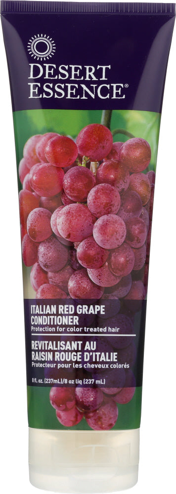 Grape Seed Extract and Resveratrol from red grapes native to Italy provide high levels of antioxidants that act as UV filters to aid in correcting environmental damage. Organic Red Grape Conditioner quickly absorbs into hair and leaves it moisturized, while Vitamin B5 works on damage that has occurred inside the structure of the hair.