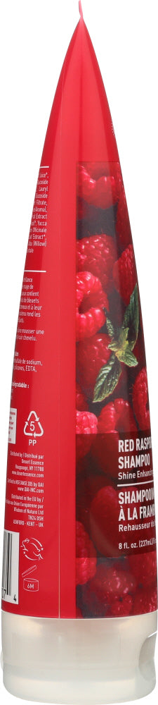DESERT ESSENCE: Organic Shampoo Shine for All Hair Types Red Raspberry, 8 oz