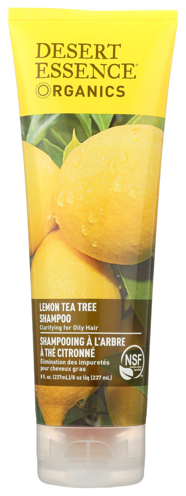 Infused with an exhilarating Lemon scent, this clarifying shampoo gently removes excess oil and product buildup without a drying effect. Organic Australian Tea Tree Oil and Organic Lemon Peel Extract help bring the scalp back to its naturally preferred pH, while Organic Aloe and Comfrey helps nourish and soothe. Leaves hair bouncy, soft and manageable. Certified to NSF Organic Standard.