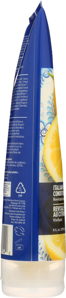 DESERT ESSENCE: Italian Lemon Conditioner Revitalizing, 8 oz